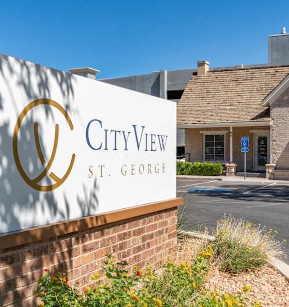 Welcoming Signage at City View St. George, Utah
