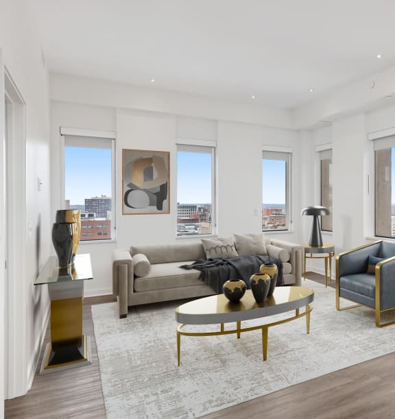 Two Bedroom at Sky On Main- B3 Floor Plan