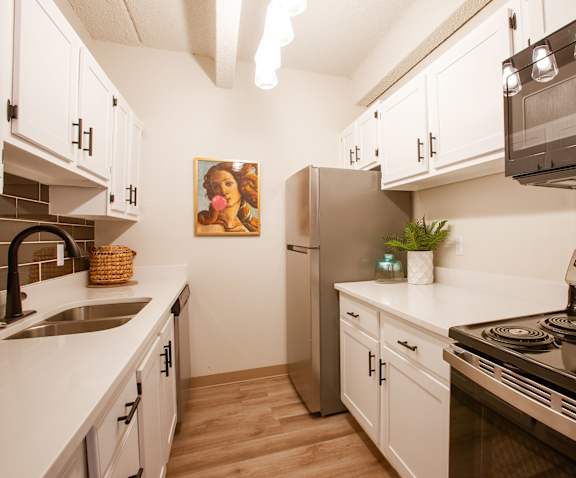 Kitchen at Los Altos Towers Apartments in Albuquerque NM