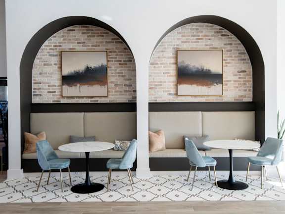 Clubhouse Dining Area at The One at Millington, Millington, Tennessee