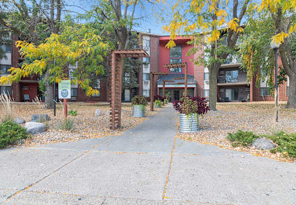 Exterior to entrance at Twelve 501 Apartments