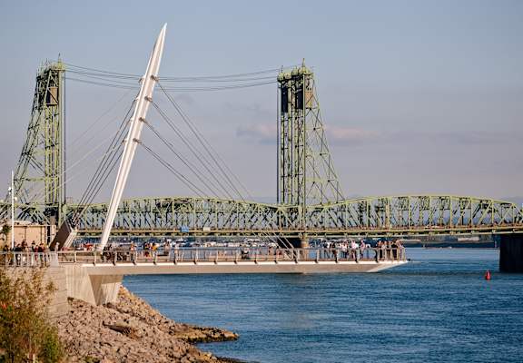 Vancouver, Washington Bridge and Water Overlook
