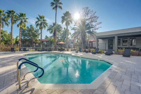 Pool at Ovation at Tempe Apartments