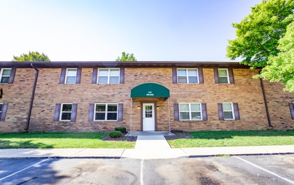 Main Entrance at Somerset Apartments in Marion, IN
