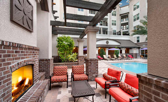 our apartments offer a clubhouse with a pool at The Rialto, Florida, 32819
