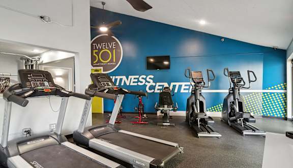 our gym is open to the public at Twelve 501 Apartment Homes, Burnsville