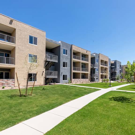 Exterior Walking Path at Tucson Landing, Arizona, 85714