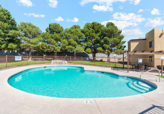 Pool at Copper Ridge Apartments in Kingman Arizona