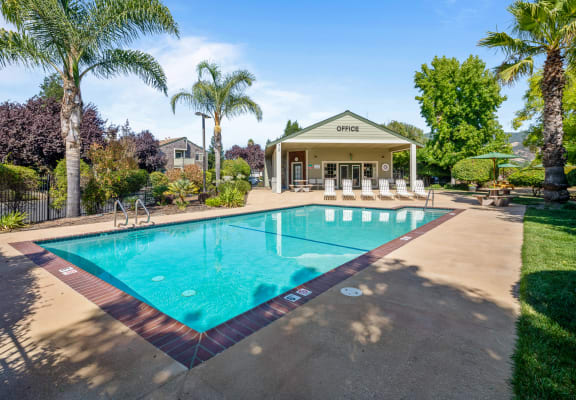 Pool View at Meadowview Apartments, Santa Rosa