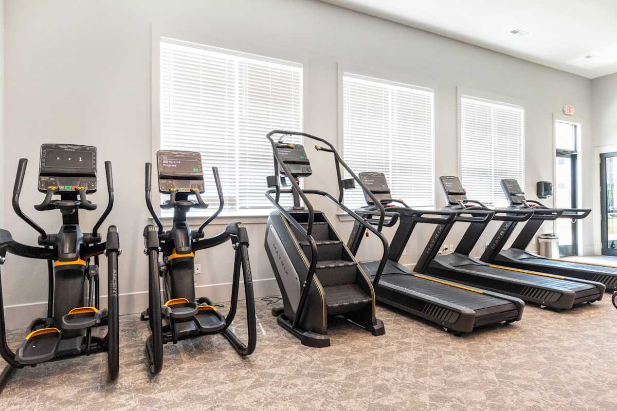 The One at Spartanburg workout area interior - Spartanburg, SC