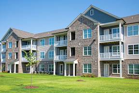 Apartment Building Exterior at Grays Creek Apartments, Cordova, Tennessee