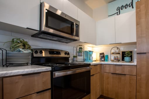 Stainless Steel Appliances at San Stefano Townhomes