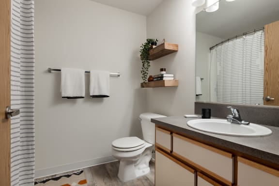 Bathroom at Cedar House, Vancouver, WA