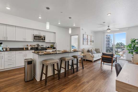 Spacious Living Room with Attached balcony1 at City View St. George, Utah, 84770