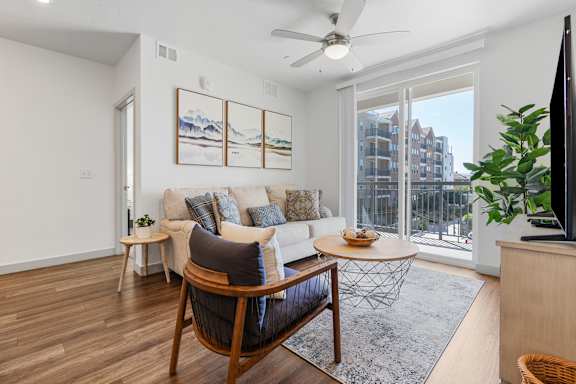 Equipped Living Room at City View St. George, St. George, UT, 84770