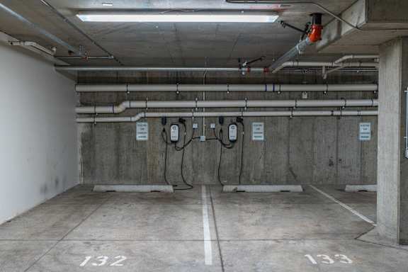 Electric parking garage at 200 City View, Provo, 84601
