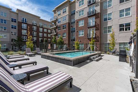 Fenced Pool Area4 at 200 City View, Provo, UT, 84601