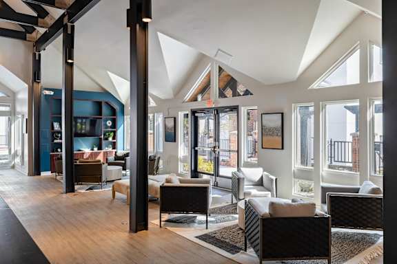 Community Clubhouse at Avia Apartments on College Blvd (Overland Park), Overland Park, Kansas
