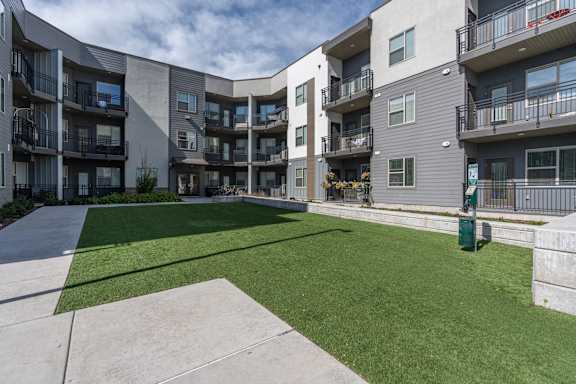 Courtyard at The Flats at Riverwoods, Provo, UT