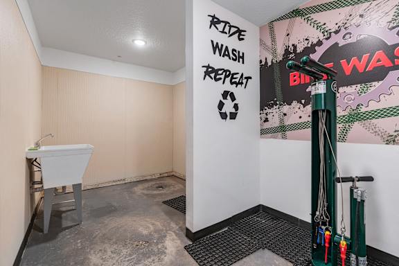 Bike Wash Stand at The Flats at Riverwoods, Provo, UT, 84604