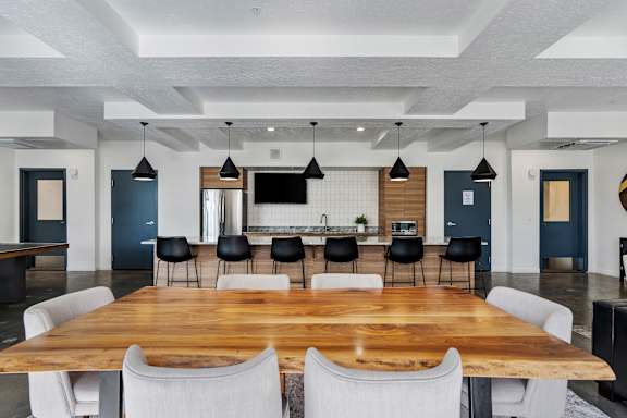 Large Dining Room at The Flats at Riverwoods, Utah