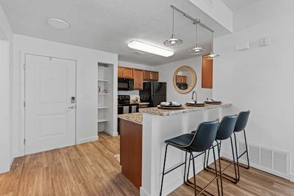 Modern Kitchen Interior at The View on 20th, Ogden, Utah