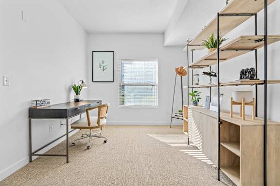 Furnished room with carpeted floor at The View on 20th, Ogden, UT, 84401
