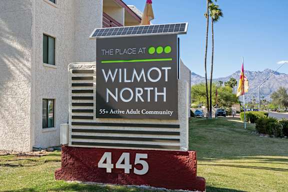 Sign, Entrance, Exterior, Landscaping