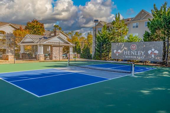 Tennis Court at Henley at Mirror Lake, Villa Rica, Georgia