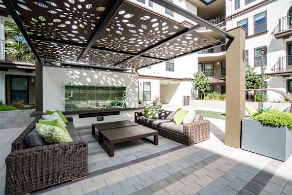 Outdoor social area