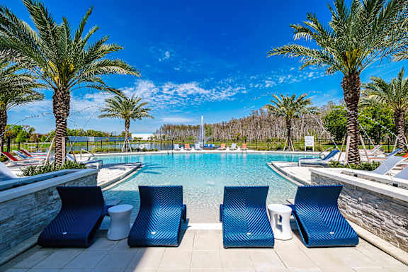 Resort Style Pool at Altis Grand Suncoast Apartments in Land o' Lakes, FL 34638