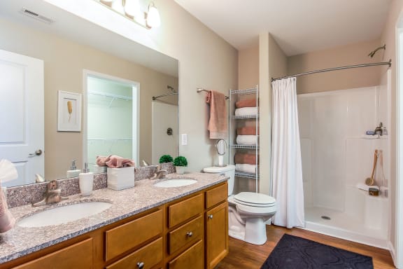 Greer SC Apartment Rentals Redwood Greer Ashburton Drive Main Bathroom Redwood Apartment Neighborhoods