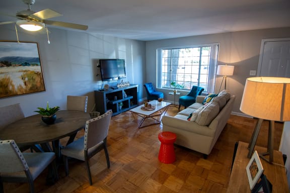 Three Bedroom A Bedroom Dining Area