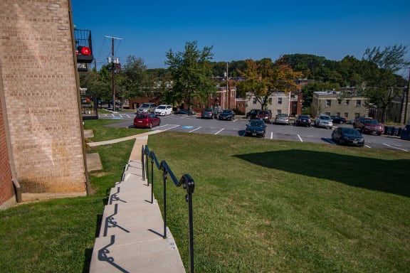 Clermont Apartments Building Parking 1