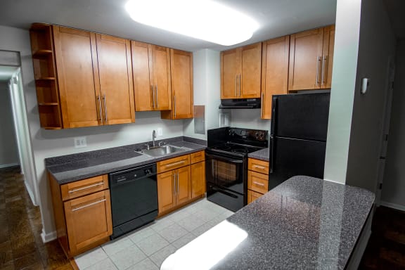 Heritage Park Three Bedroom 1.5 Bath Kitchen 01