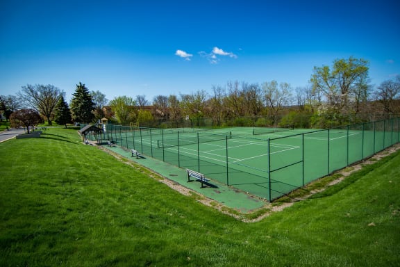 Carriage Park Apartments Tennis Courts