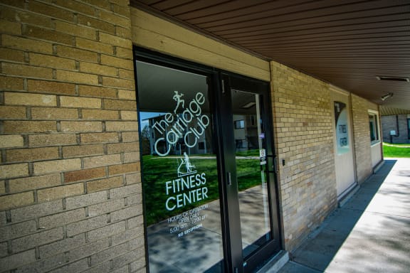Carriage Park Apartments Fitness Center Entry