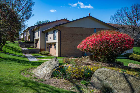 Carriage Park Apartments Lush Landscaping