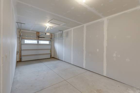 Garage parking at Quarry Apartments and Townhomes in DeWitt, Michigan