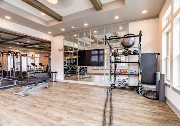 luxury apartments with fitness center gym in mt. juliet, tn