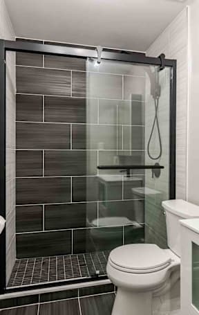 bathroom at Seaview Apartments in Staten Island, NY, 10305