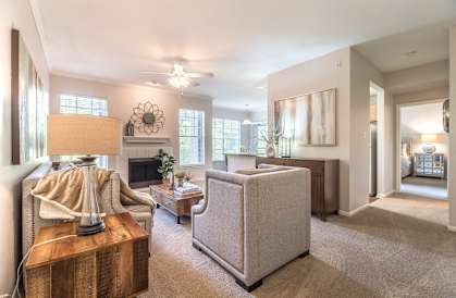 Living Room  at Vista Springs, Texas