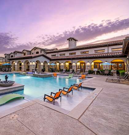 take a dip in our resort style swimming pool