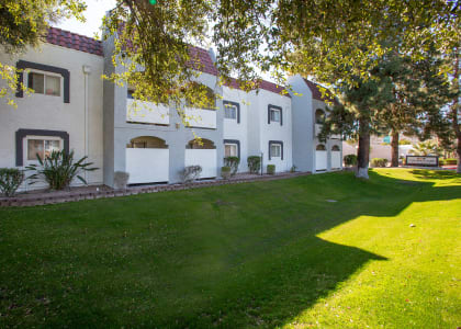 Exterior and Landscaping at University Park Apartments in Tempe AZ