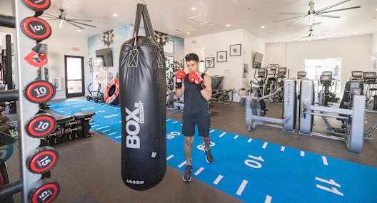 24hr Fitness Center at Haven Townhomes at P83 in Peoria Arizona