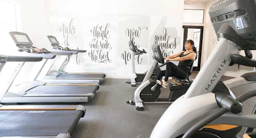 Wellness Studio at Haven Townhomes at P83 in Peoria Arizona
