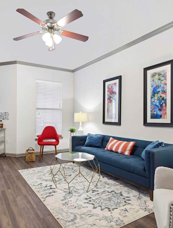 Spacious Living Room at The Shallowford, Chattanooga