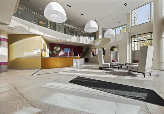 Lobby Area at Aurora apartment in North Bethesda, Maryland