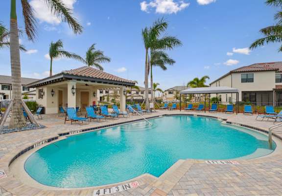 a Swimming pool at Fiore Townhomes, Venice, FL, 34275