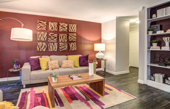 Living Area Interior at 2400 Briarwest Apartments, Houston, 77077